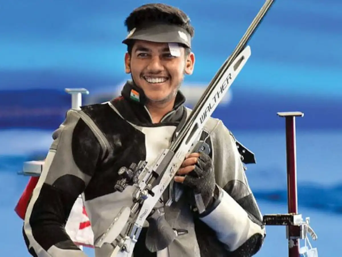 Olympians Aishwary Pratap Singh Tomar And Sanjeeta Das Secured A Gold Medal For India In The 10M Air Rifle Mixed Team Event, Marking The Hosts' Third Victory At The World University Shooting Championship.