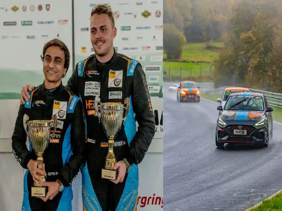 Akshay Gupta (Left) Secures Victory At Nürburgring Langstrecken-Serie