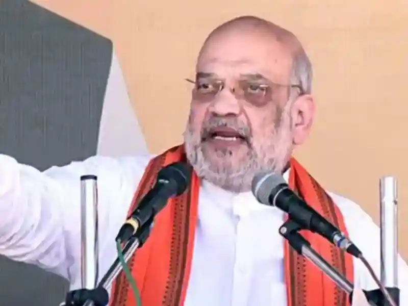 Amit Shah said Sushil Shinde scared to visit Lal Chowk, Kashmir.