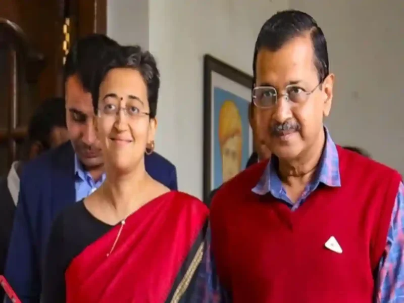 Atishi And Kejriwal