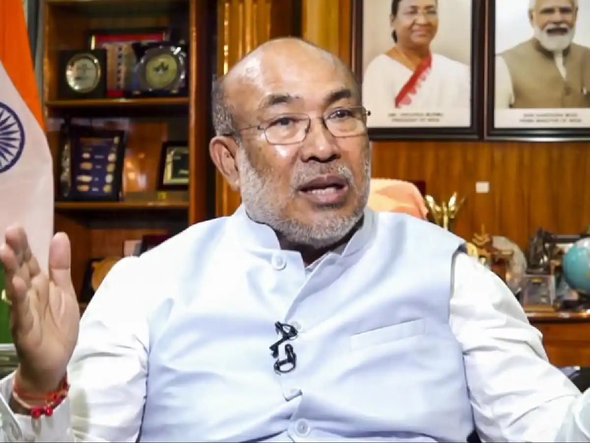 N. Biren Singh, Chief Minister Of Manipur