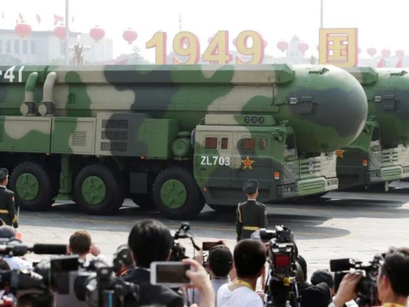 China displayed some of its newest ICBMs at celebrations to mark 70 years of the People's Republic of China in 2019