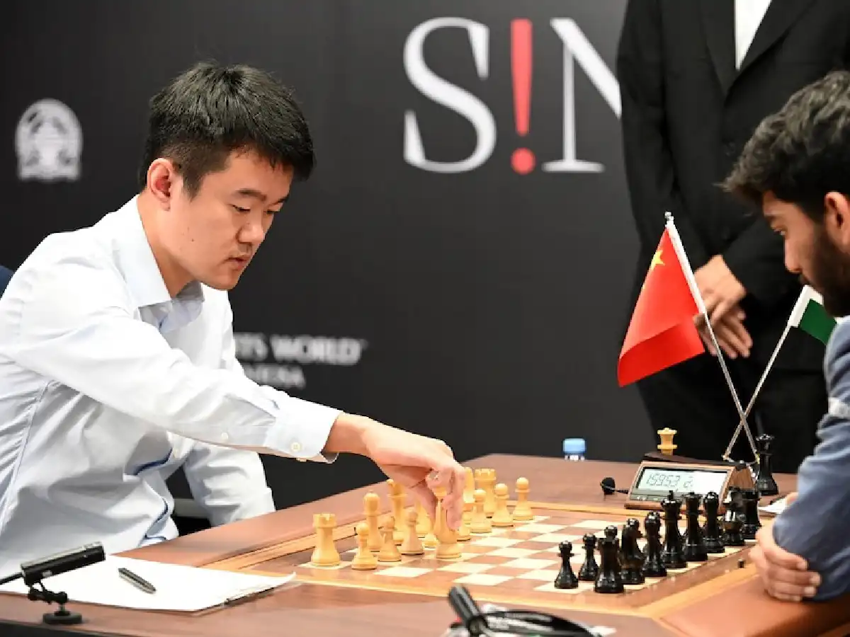 Ding Liren lost final game of World Chess Championship to D Gukesh