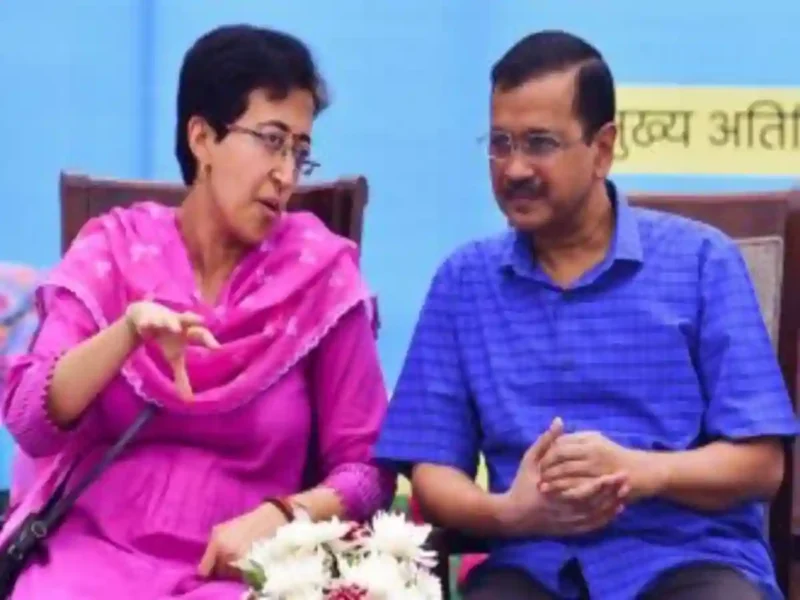 Delhi Cm Atishi And Kejriwal