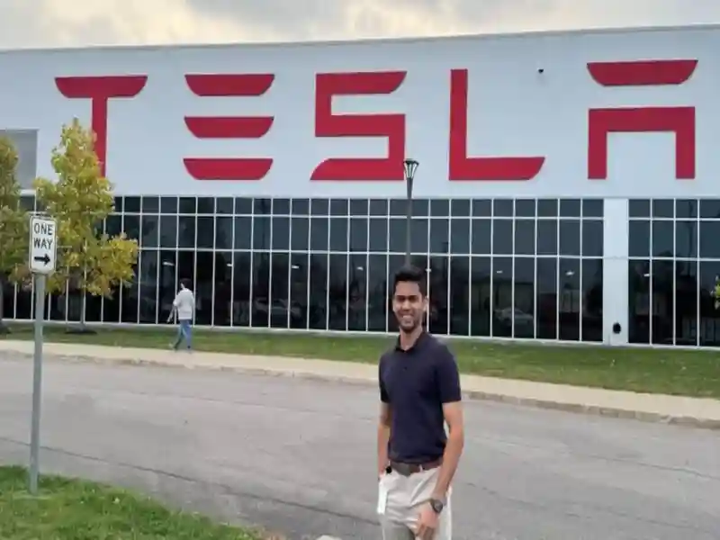 Dhruv Loya gets job at Tesla