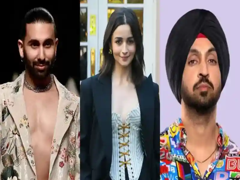 Diljit Dosanjh, Alia Bhatt, And Orry