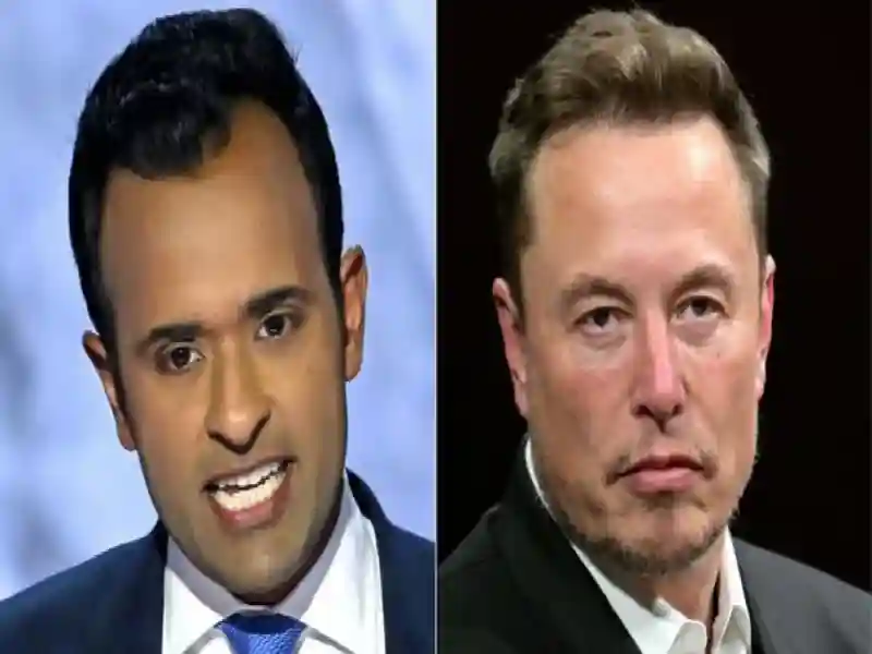 Elon Musk and Vivek Ramaswamy