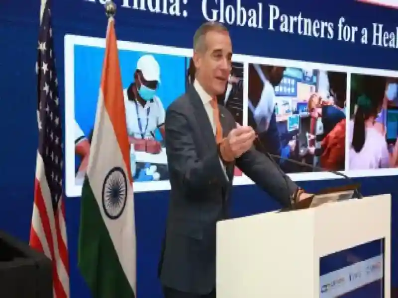 Garcetti suggested he would deliver speeches covering "four Ps – peace, prosperity, planet and people" on India-US relations before leaving New Delhi and the first one on Monday was focused on the planet.