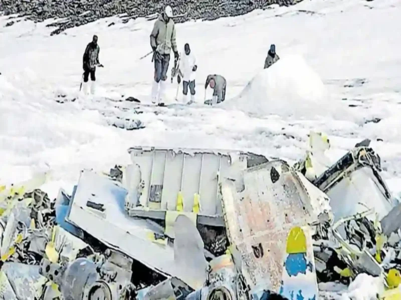 IAF jet crashed over Rohtang La