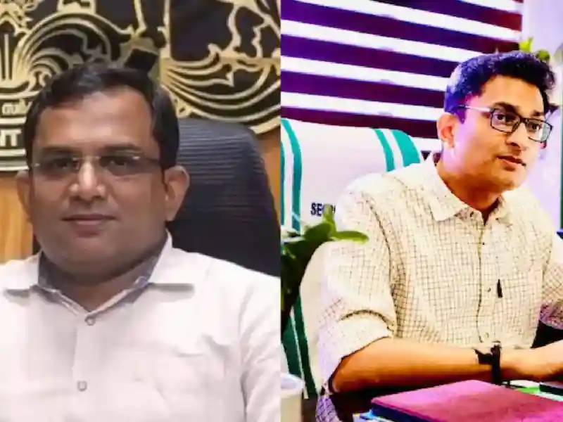 IAS officers, K Gopalakrishnan and N Prashanth