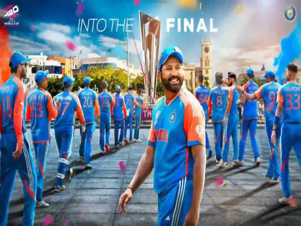 India Into The Final Of Icc Men'S T20 World Cup 2024.