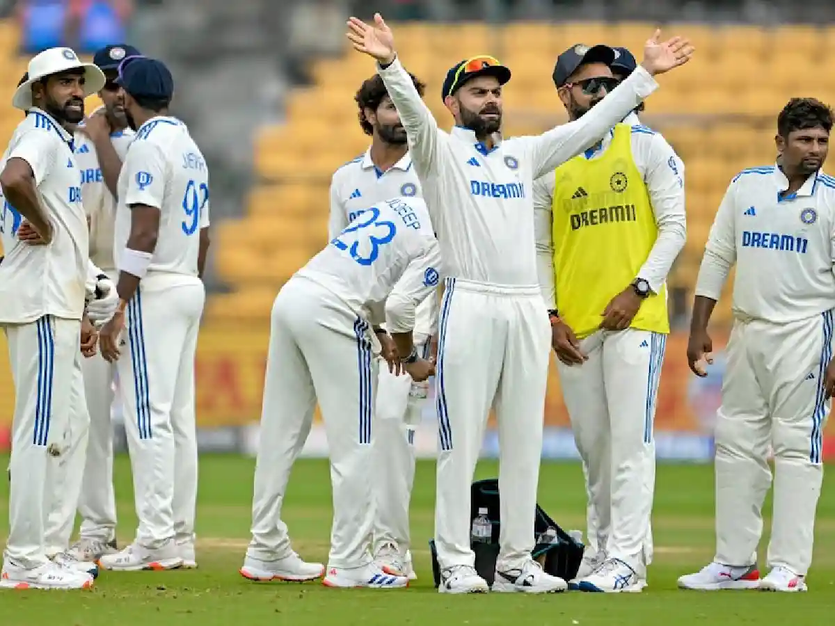 India Take On New Zealand In The Second Test Match In Pune