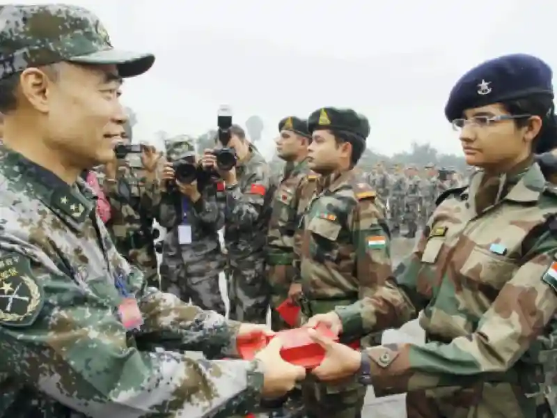 India and China started removing troops from Demchok and Depsang in Ladakh after an agreement.