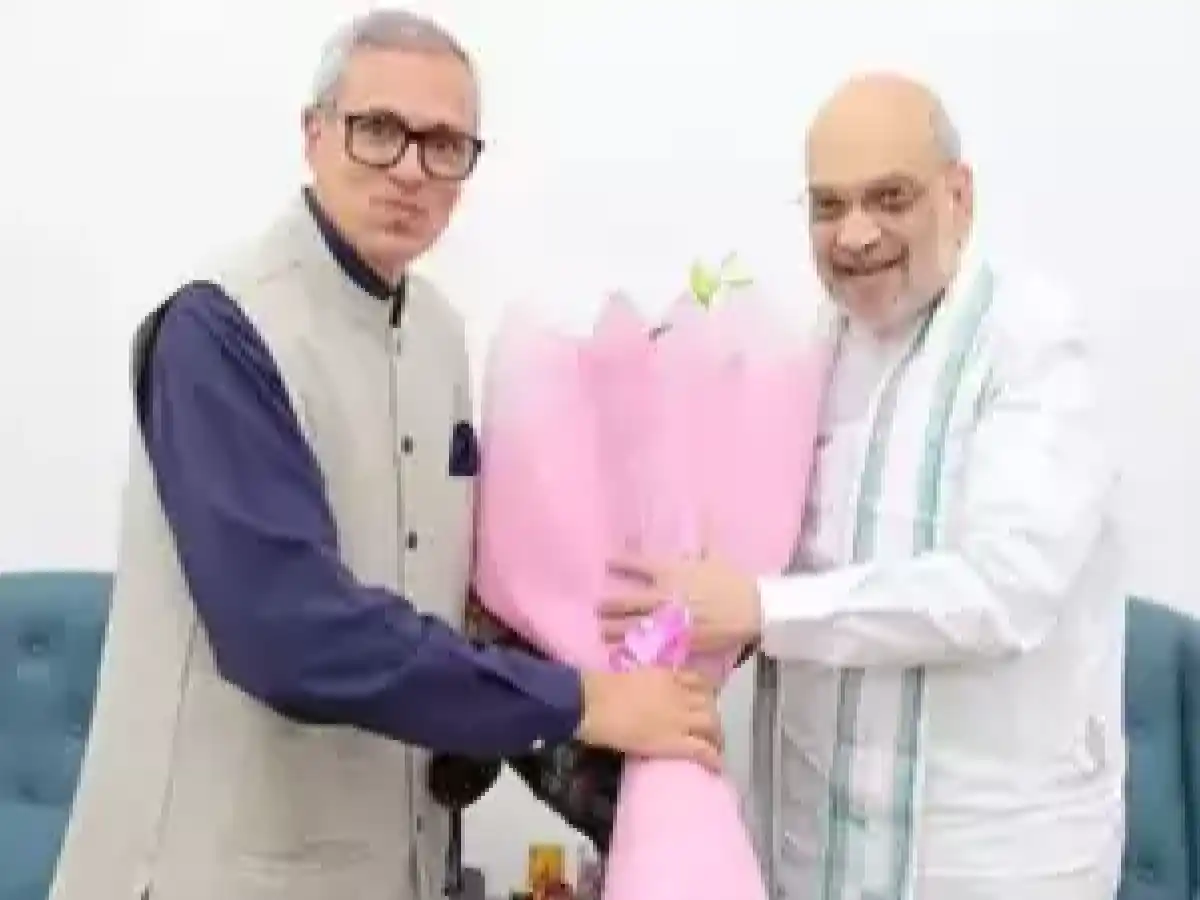 Omar Abdullah And Amit Shah