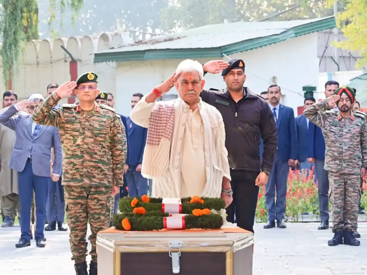 Martyr Jeevan Singh Rathore'S Final Rituals Were Held With Official Honors In His Village, Where Many People Joined His Journey.