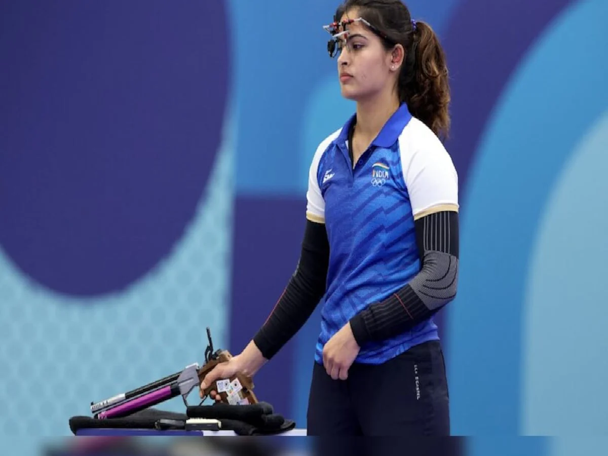 Manu Bhaker In Action