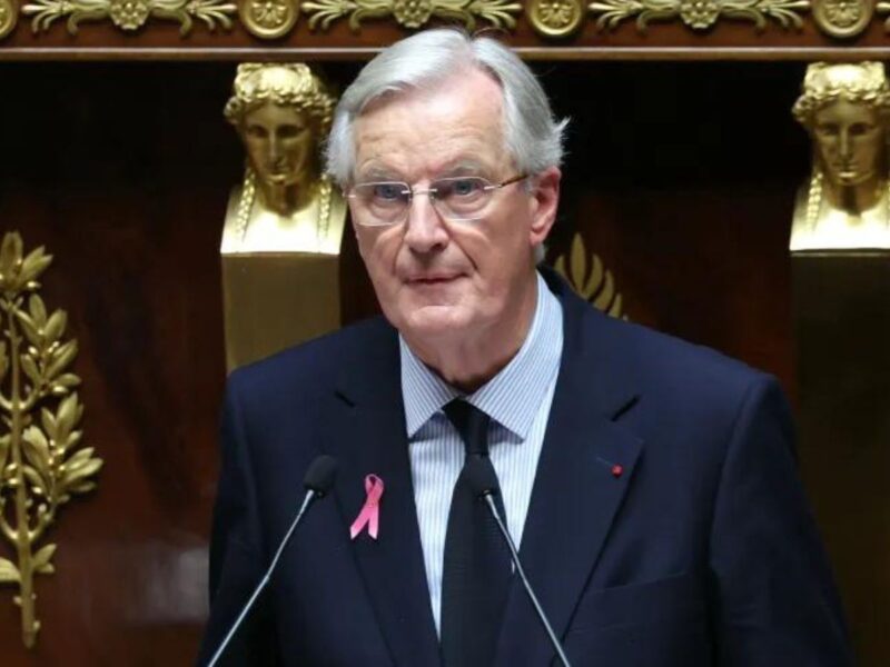 French Prime Minister Michel Barnier Delivers His General Policy Statement To The French National Assembl