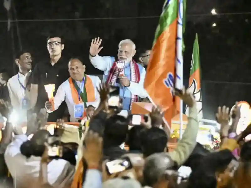 Thousands attended PM Modi's road show. Jharkhand's first voting phase is on November 13, with the second phase scheduled for November 20.