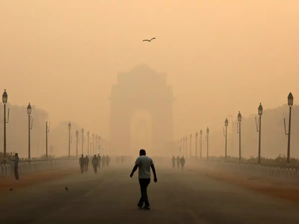 Signs Of Pollution In Delhi Are Once Again On The Rise.