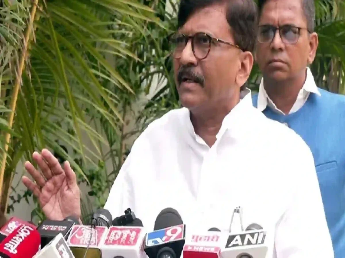 Sanjay Raut Said Modi Will Have To Run His Government On Crutch If He Stakes Claim To Form The Government.(Ani)