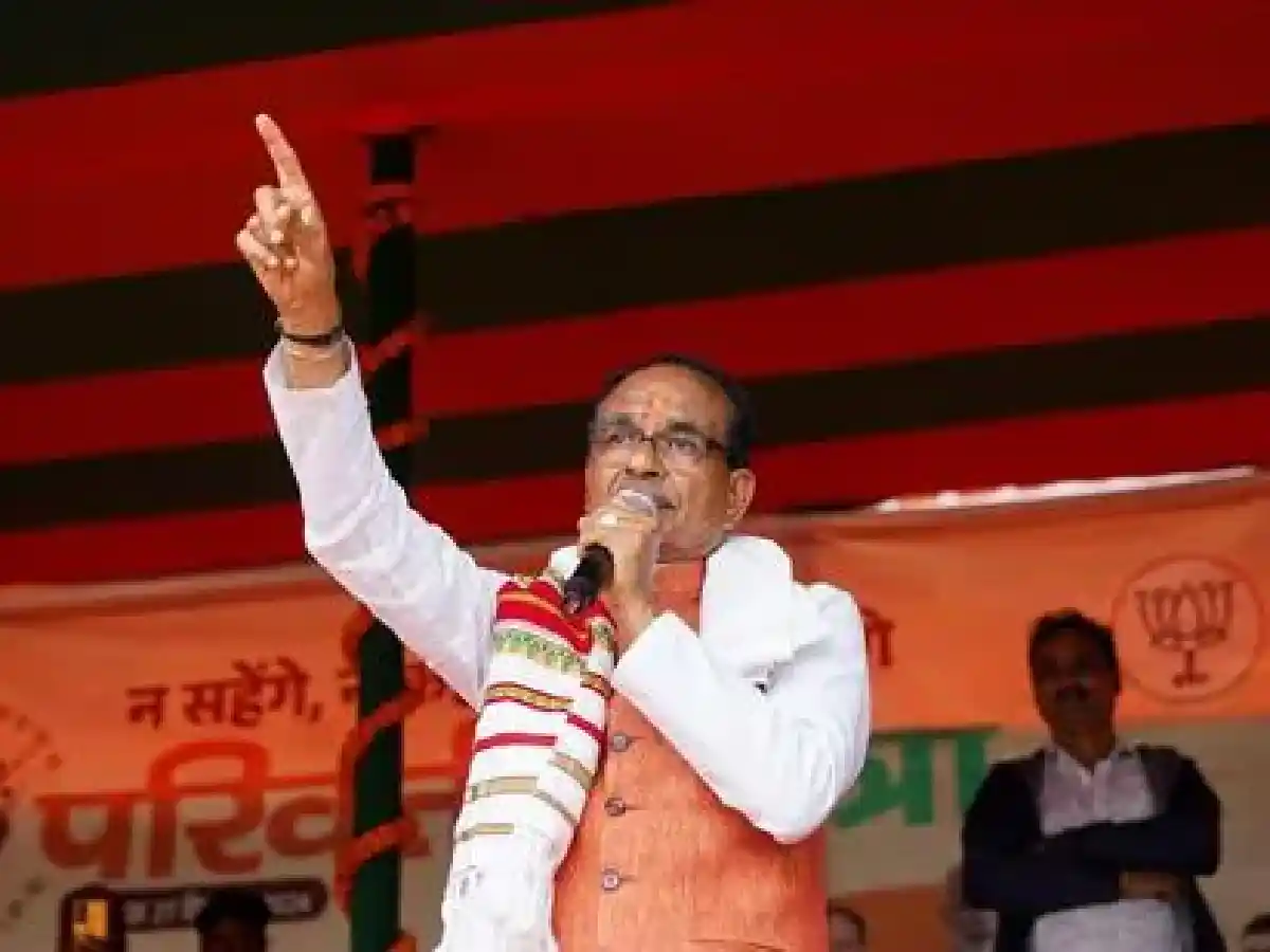 Shivraj Singh Chauhan said Santhal tribe's population dropped 44% to 28%.