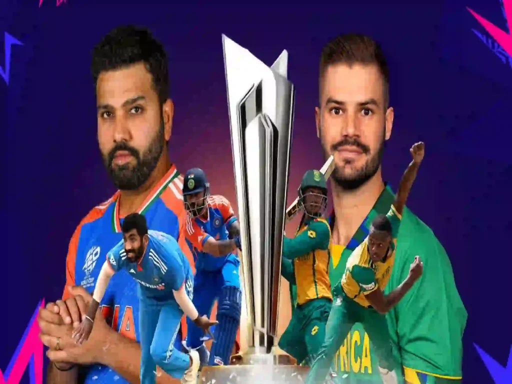 South Africa Vs. India In The Final Of The Icc Mens T20 World Cup 2024