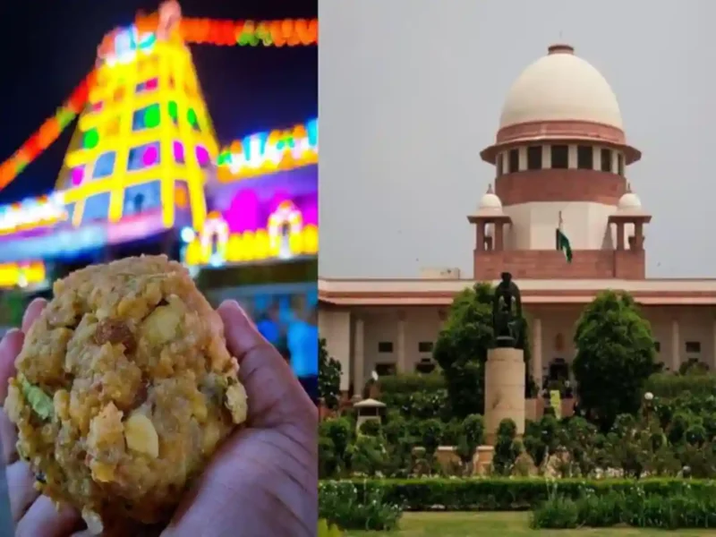 Supreme Court on Tirupati Laddu Row