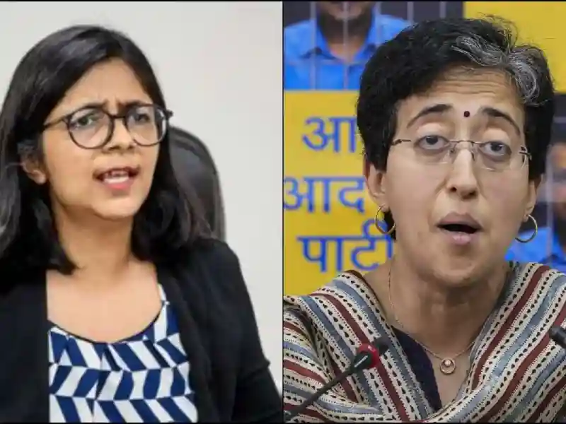 Swati Maliwal And Delhi Chief Minister Atishi