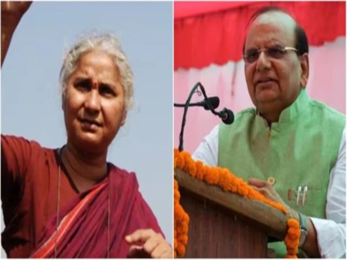 Delhi Lg Vk Saxena And Activist Medha Patkar