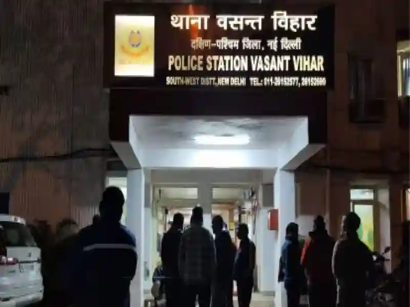 "At the Vasant Vihar police station, the child's father recounted: 'He was perfectly fine when I dropped him off. He was an active, lively child who loved playing football.'"