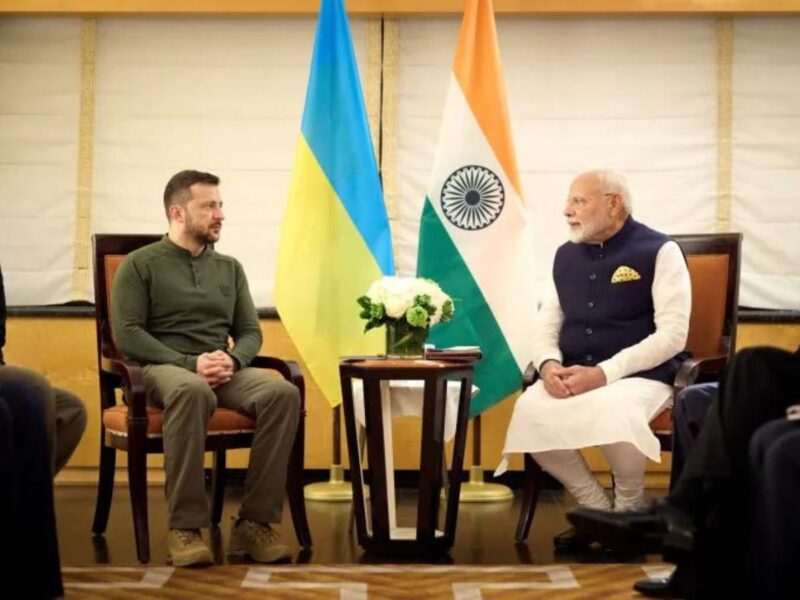 Ukraine'S President Volodymyr Zelenskyy And Indian Prime Minister Narendra Modi Attend A Meeting During The United Nations General Assembly In New York, Us, September 23, 2024