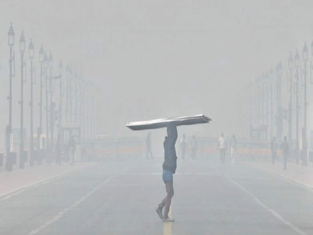 The dip in the temperature comes as the air quality in Delhi remains under the 'very poor' category.