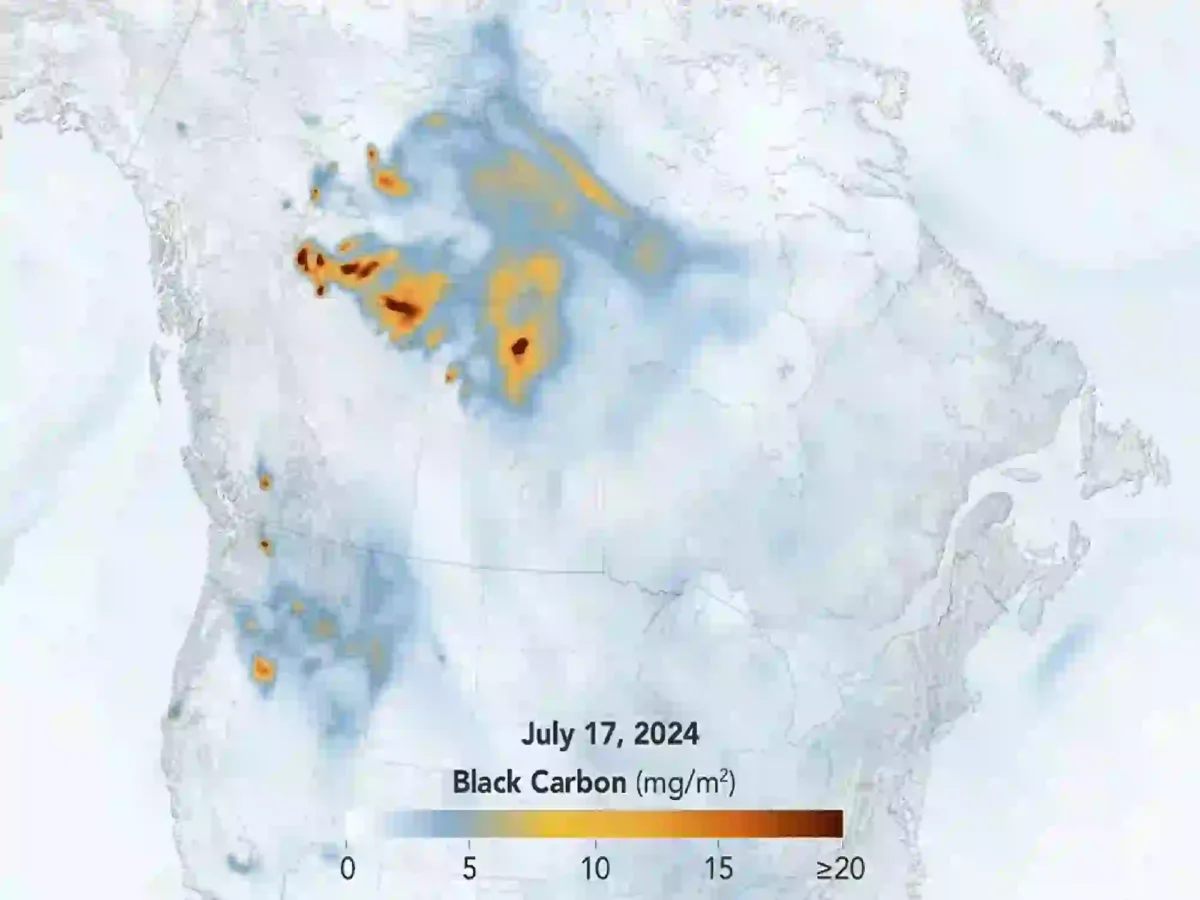 Wildfires In Canada And The U.s.