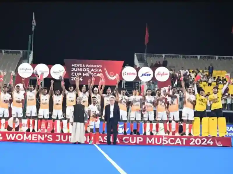 India men's hockey team beat Pakistan in the final of Junior Asia Cup 2024.