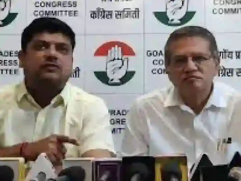 Congress leader reveals jobs scandal in Goa.